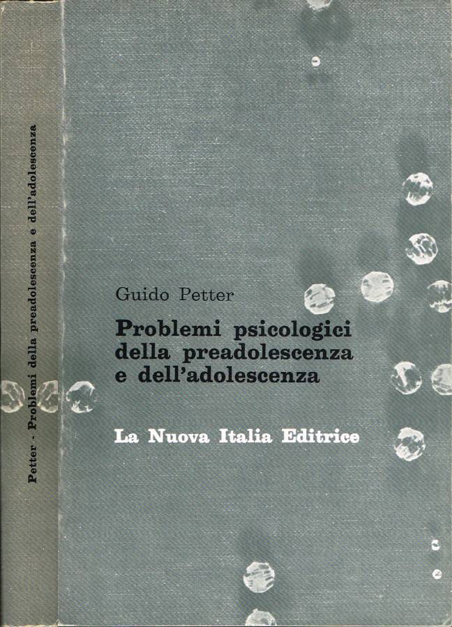 Problemi psicologici della preadolescenza e dell'adolescenza