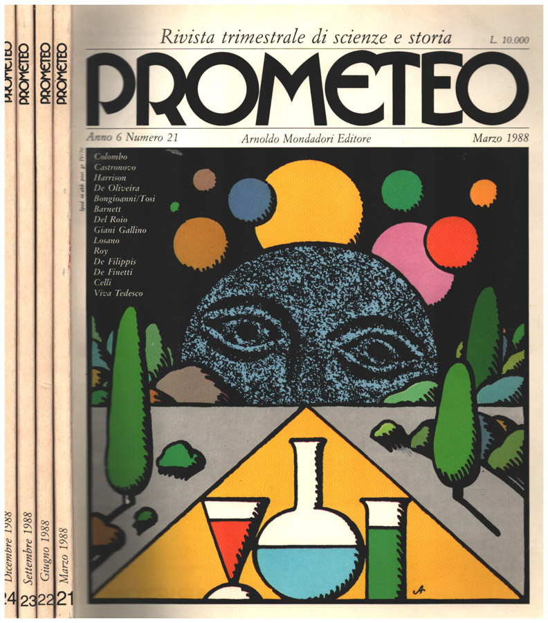 Prometeo n. 21-22-23-24 - 1988