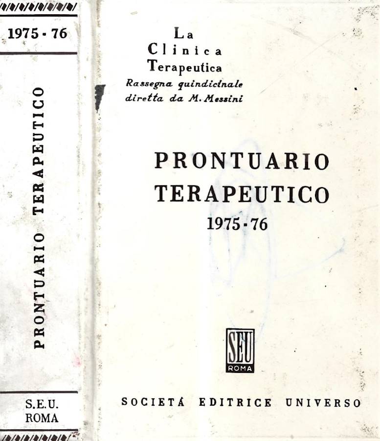 Prontuario terapeutico 1975-76