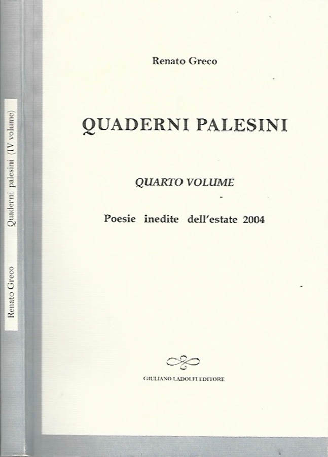 Quaderni palesini - Quarto volume
