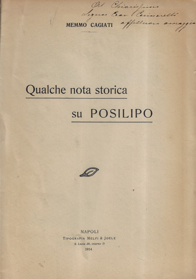 Qualche nota storica su Posilipo