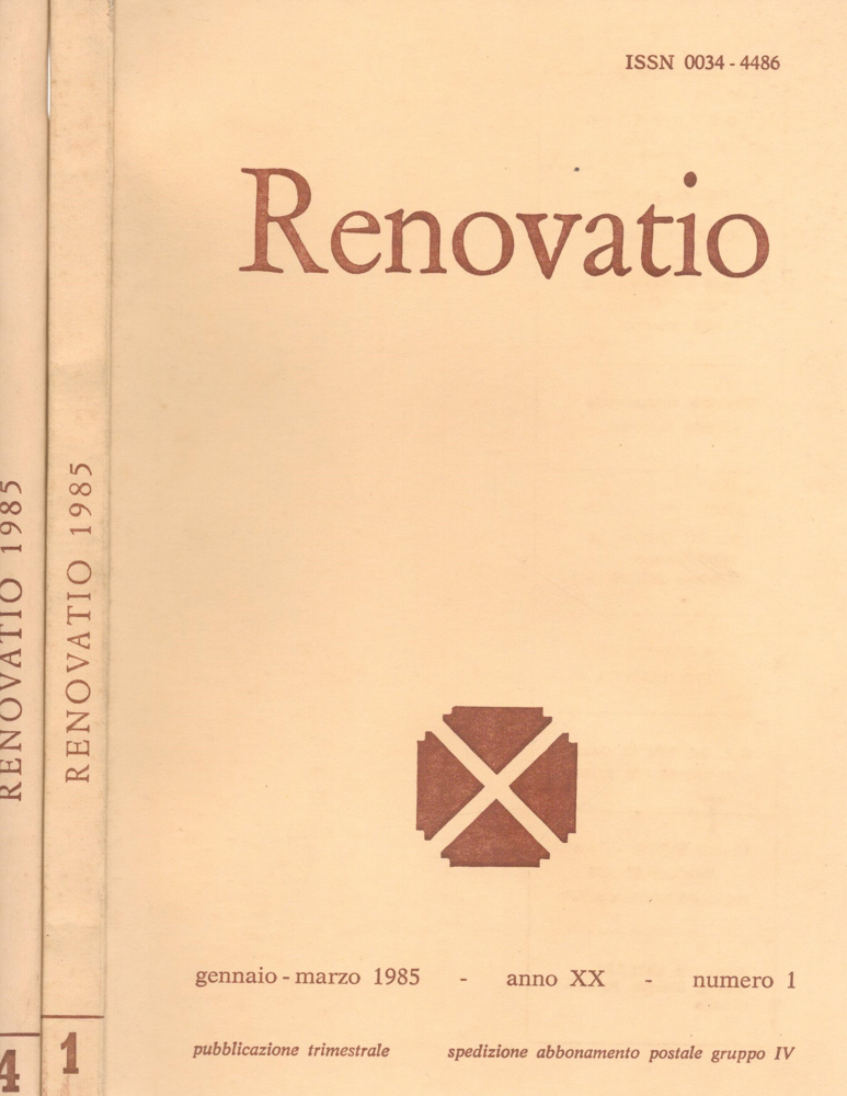 Renovatio 1985