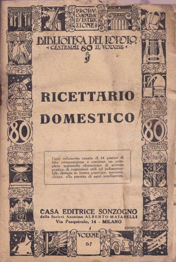 Ricettario domestico