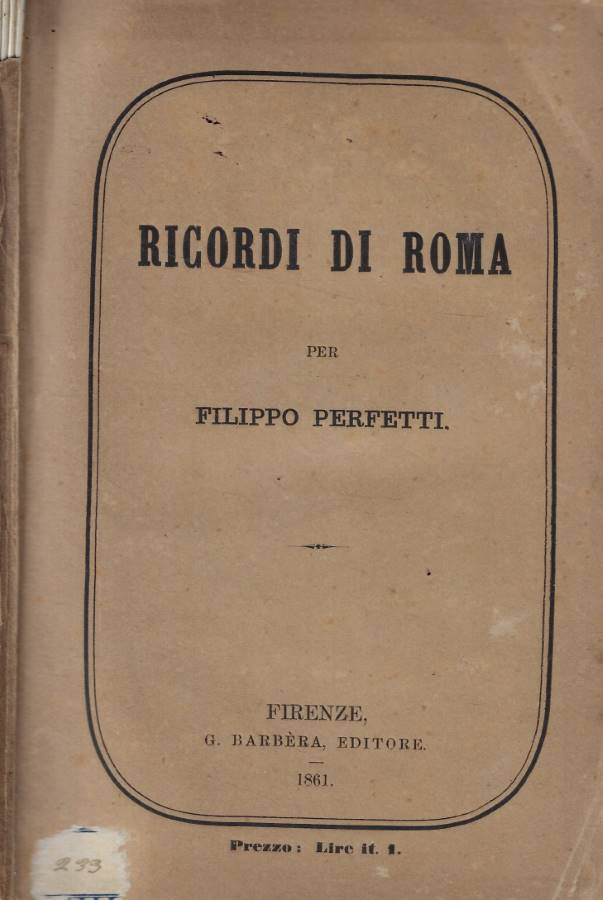 Ricordi di Roma