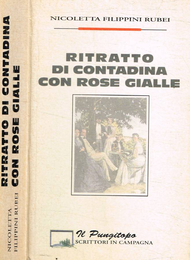 Ritratto di contadina con rose gialle