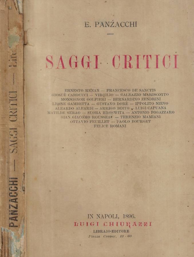 Saggi critici