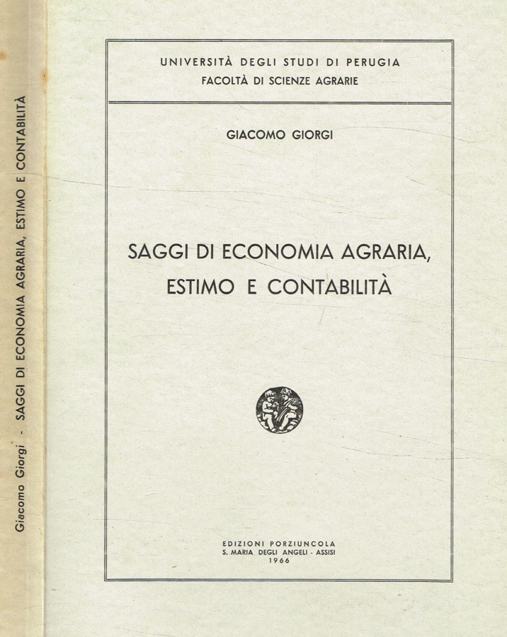 Saggi di economia agraria, estimo e contabilità