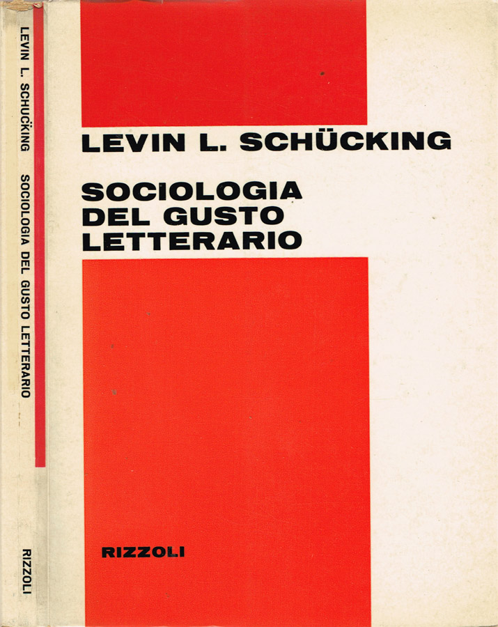 Sociologia del gusto letterario