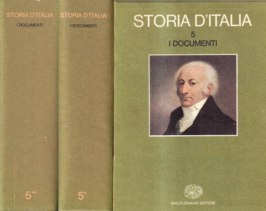 Storia d'Italia, volume V, parte I e II