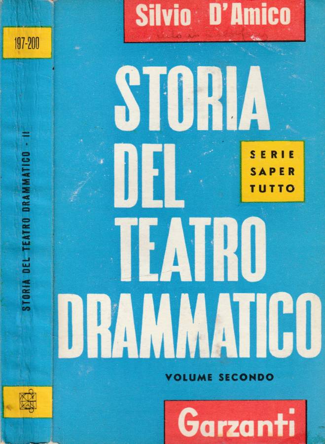 Storia del teatro drammatico vol II