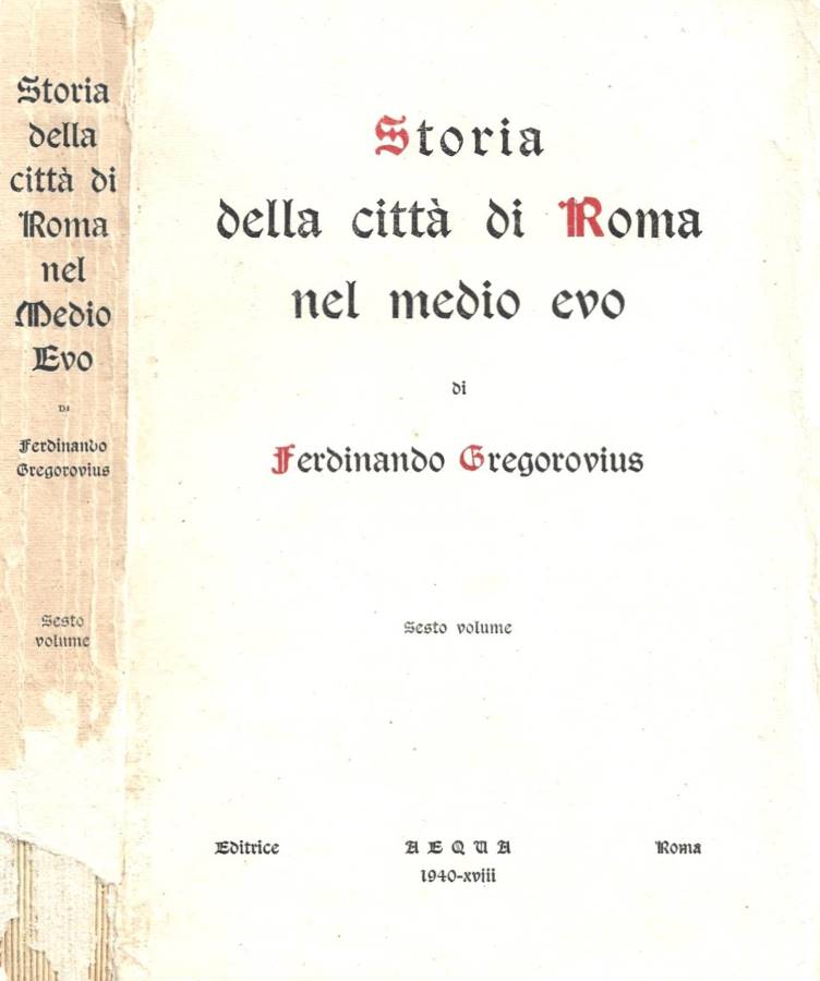 Storia della città di Roma nel medio evo