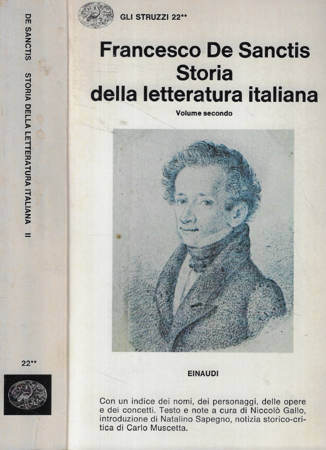 Storia della letteratura italiana vol. II