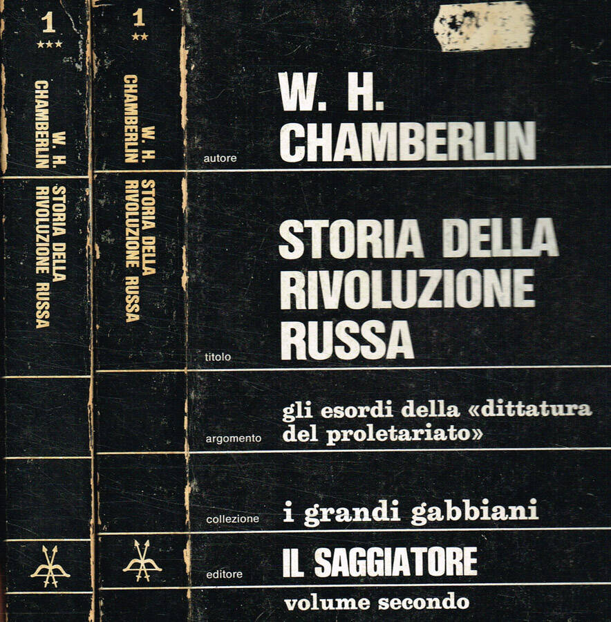 Storia della rivoluzione russa vol.II III