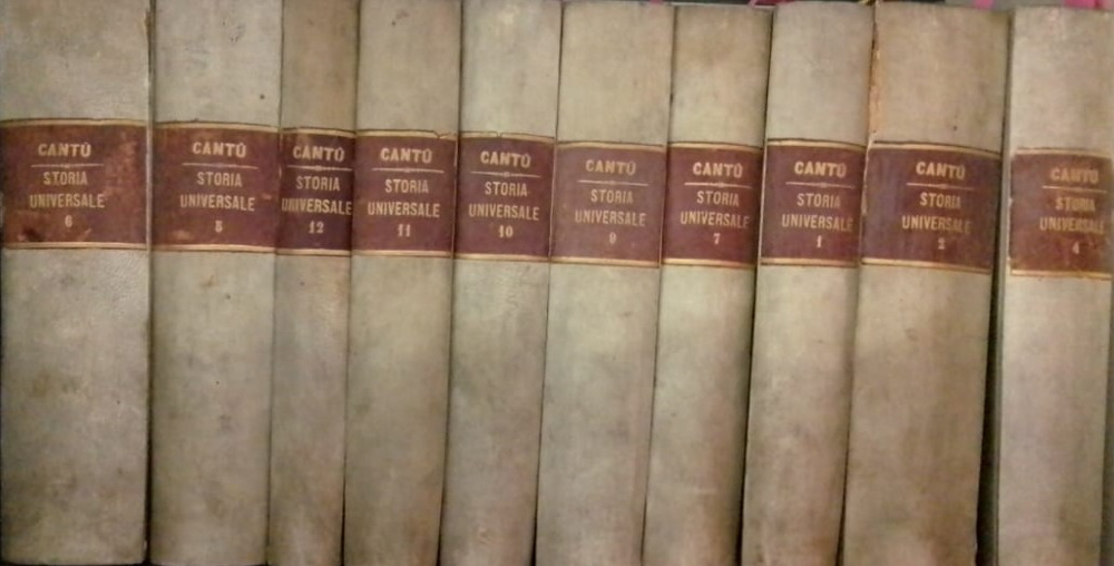 Storia universale di Cesare Cantù vol.I, II, IV, V, VI, …