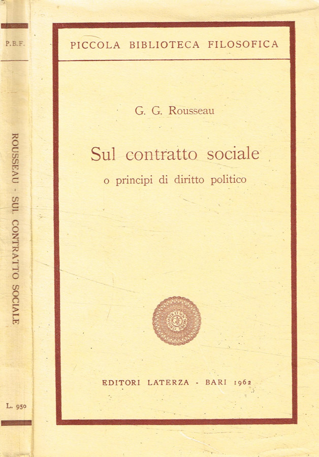 Sul contratto sociale