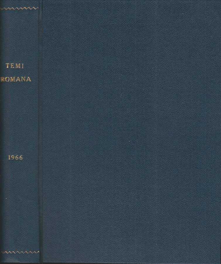 Temi Romana - Anno XV, 1966