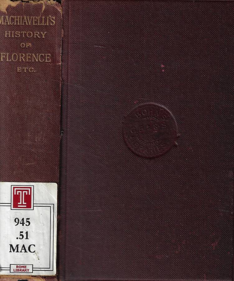 The history of Florence