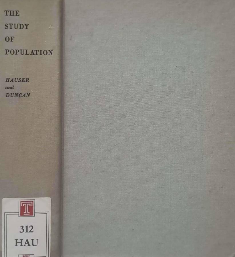 The Study of Population