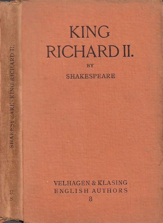 The Tragedy of King Richard II.