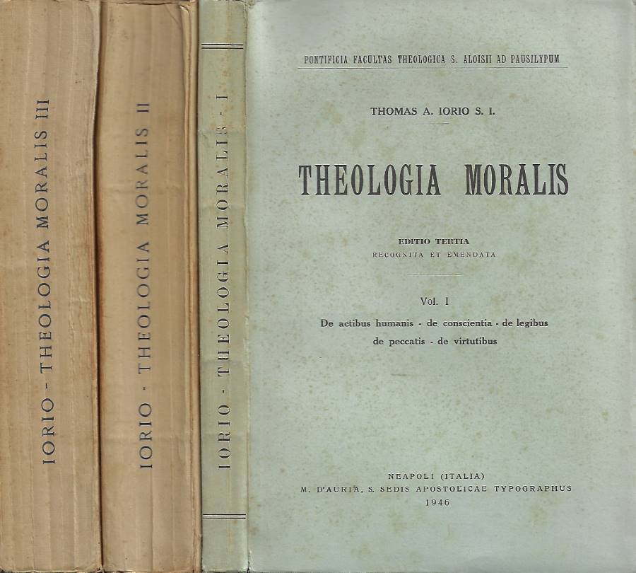 Theologia Moralis. Vol. I, Vol. II, Vol. III