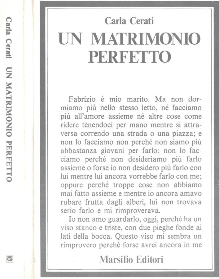 Un matrimonio perfetto