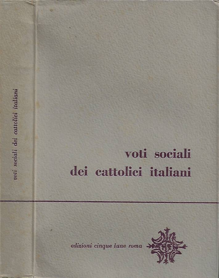 Voti sociali dei cattolici italiani
