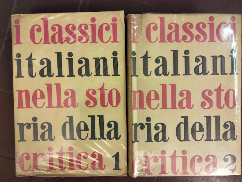 I classici italiani nella storia della critica.