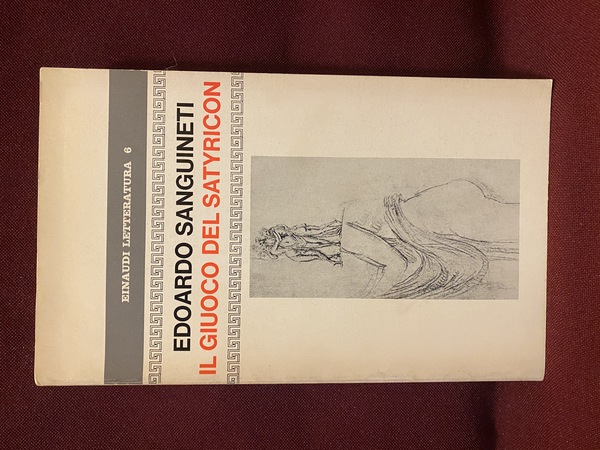 Hermaphrodito con una nota di Giancarlo Roscioni.