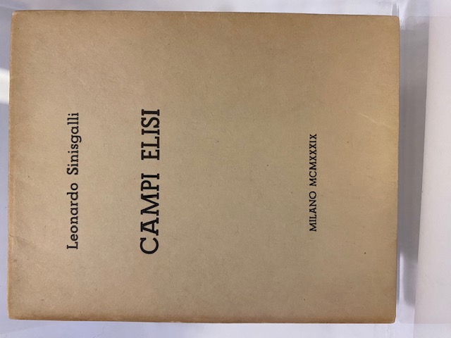 Campi Elisi. (INVIO AUTOGRAFO)