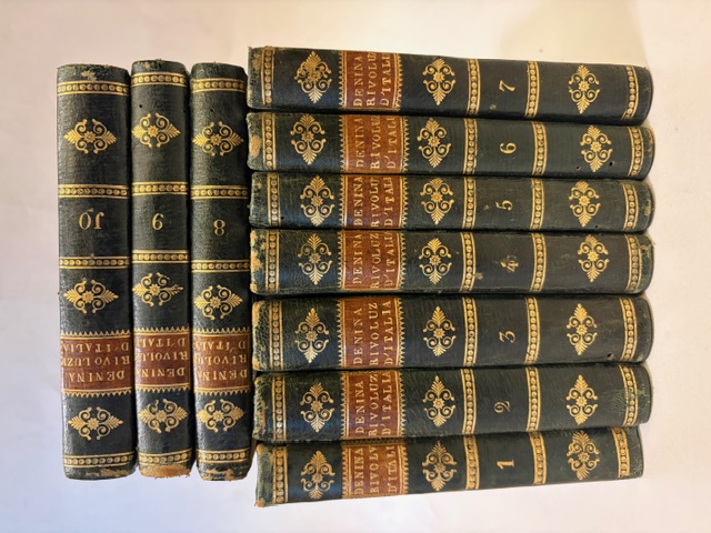 Delle Rivoluzioni d'Italia Libri Venticinque di Carlo Denina con giunte …