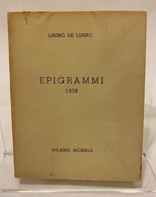 Epigrammi 1938.