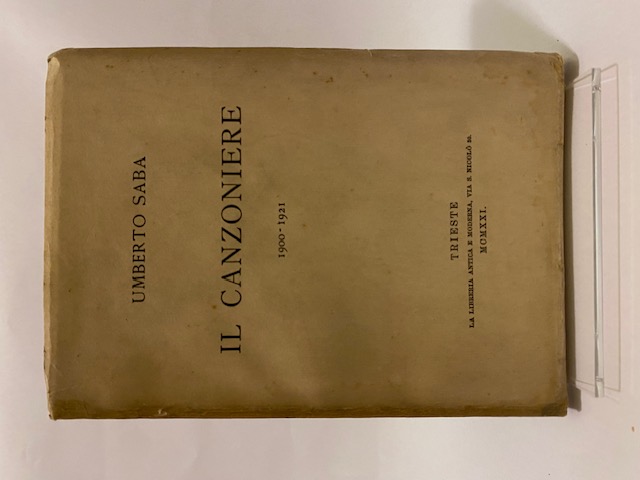 Il Canzoniere 1920-1921.