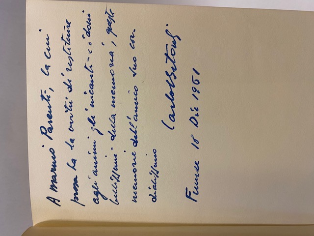 L'estate di San Martino. (DEDICA)