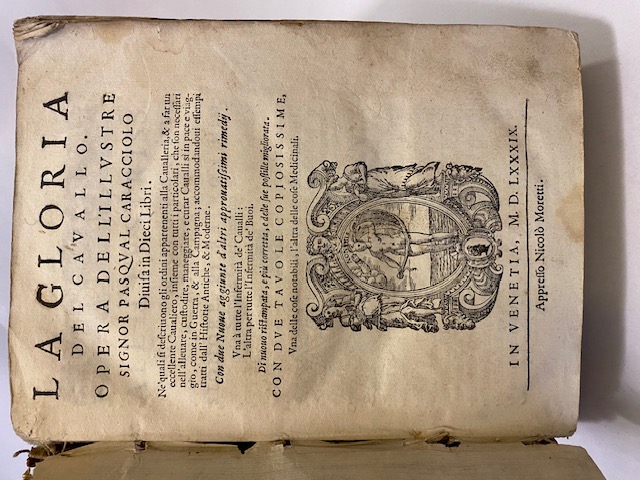 La gloria del cavallo…divisa in dieci libri. Ne’ quali si …