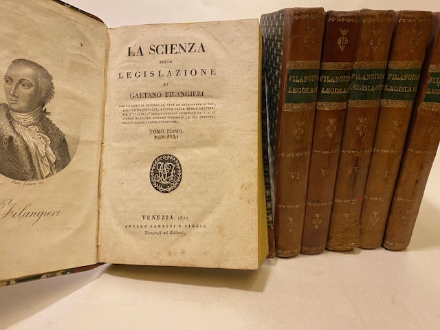 La Scienza della Legislazione. Tomo I-II-III-IV-V-VI.
