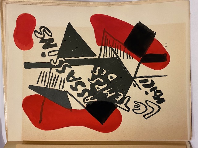 Les Illuminations, Lithographies originales de Fernand Léger. Préface de Henry …