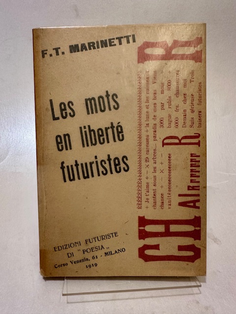 Les mots en liberté futuristes.