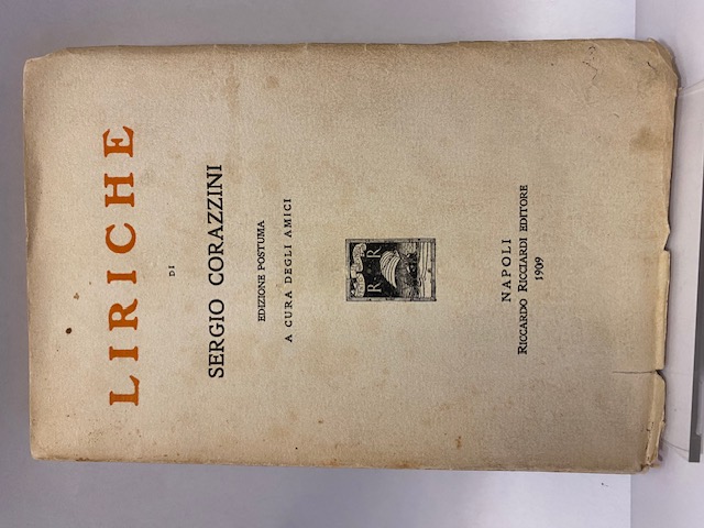 Liriche - edizione postuma a cura degli amici