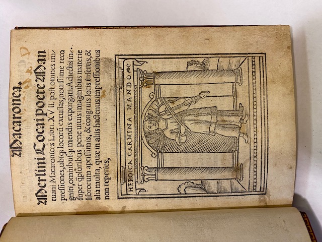 Macaronea. Merlini Cocai poete mantuani Macaronices.