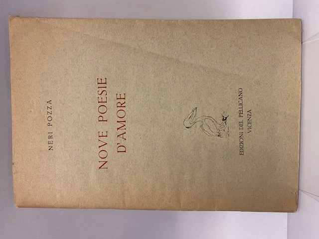 Nove poesie d’amore. (DEDICA)