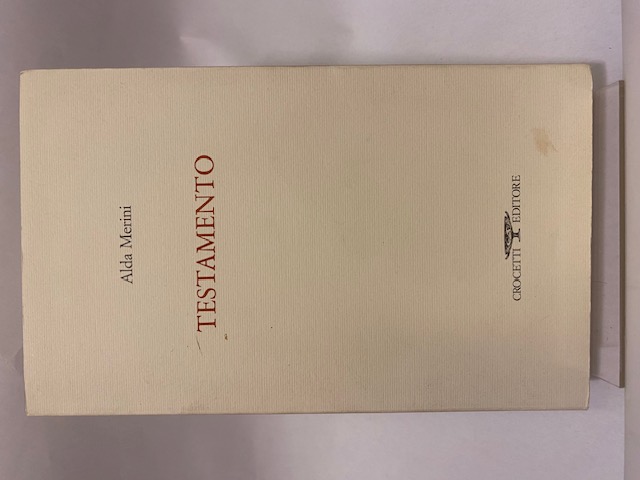 Testamento. (DEDICA)