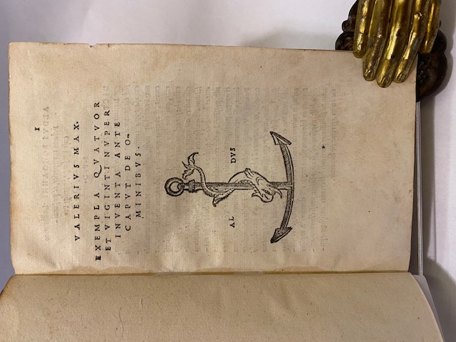 Valerius Max. Exempla Quatuor e Viginti nuper inventa ante caput …