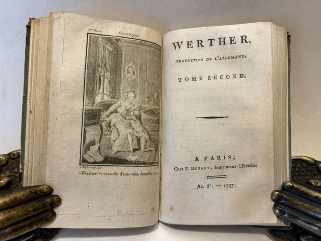 WERTHER. Traduction de l'Allemand. Tome premiere -second.