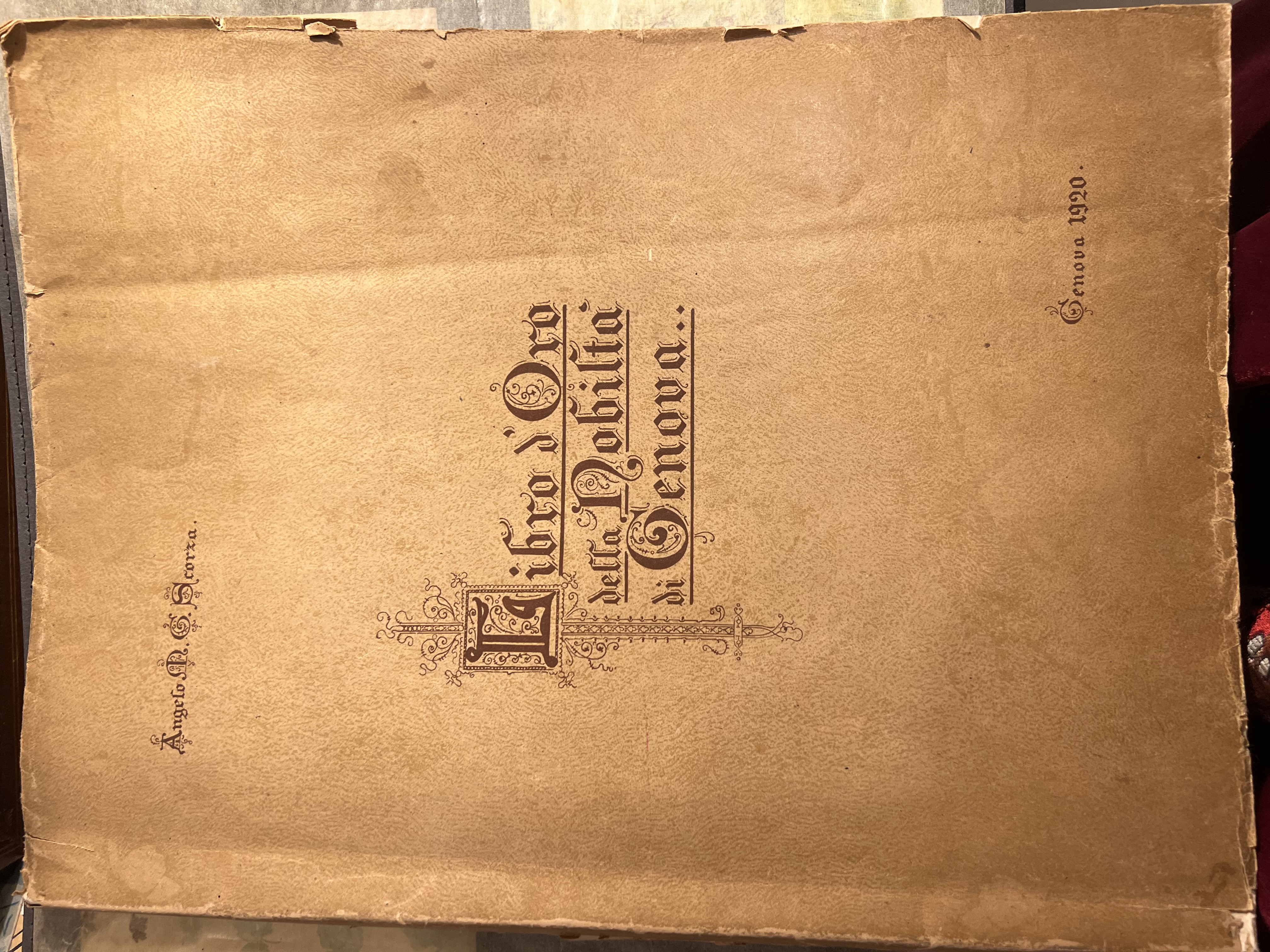 Libro d'oro della nobiltà di Genova