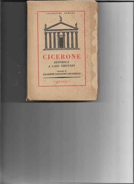 Ciceronis - Ad Caium Herennium - De Arte Rhetorica Libri. …