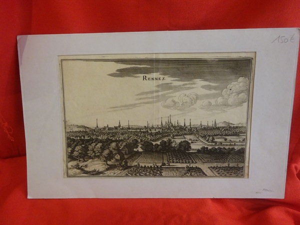 Vue de Rennes.