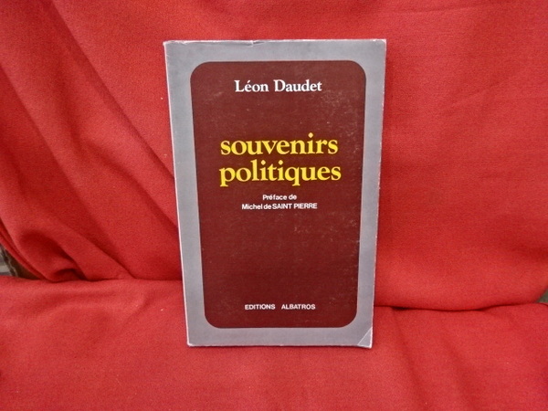 Souvenirs politiques, réunis par René Witmann.