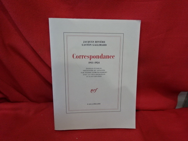 Correspondance 1911-1924.
