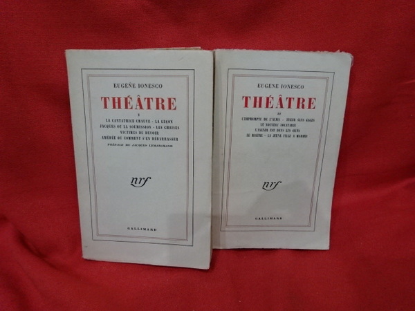 Théâtre volume I et II.