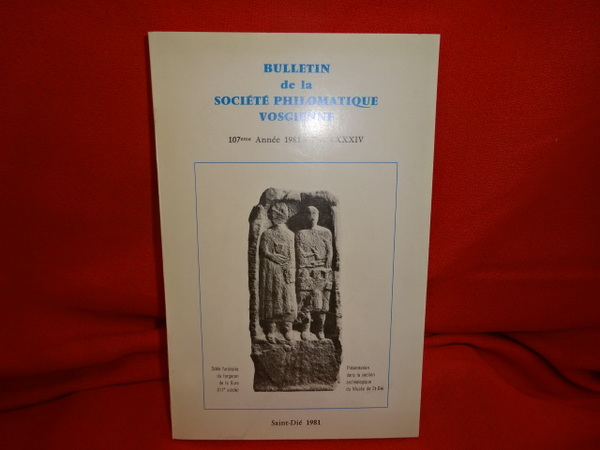 Bulletin de la Société philomatique vosgienne - 107ème année - …